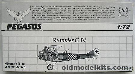 Pegasus 1/72 Rumpler C-IV, 3008 plastic model kit